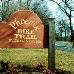 Bike Path Ribbon Cutting