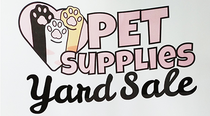 Pet Supplies Yard Sale Fairhaven Neighborhood News