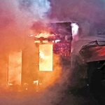 Fire damages shed in Fairhaven