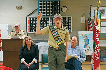 Troop 52 welcomes new Eagle Scout
