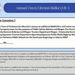 Fairhaven voters to face three ballot questions