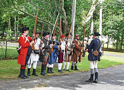 Encampment demonstrates 1770s skills