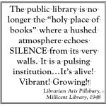 Millicent Library needs some TLC
